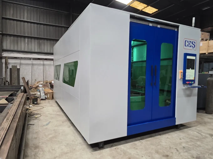 Fiber laser cutting machine installed in Bangalore