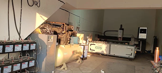 Laser cutting machine installed in Kolkata, India