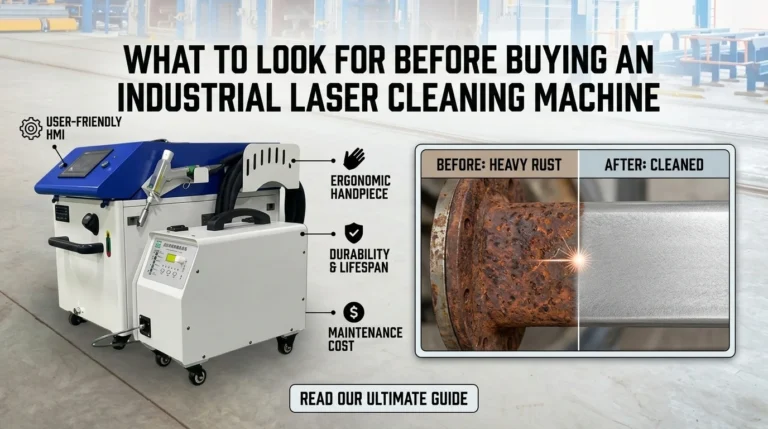 What to Look for Before Buying an Industrial Laser Cleaning Machine